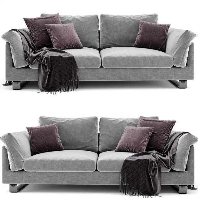furniture – Boconcept Indivi 2 2 Sofa 3D Model