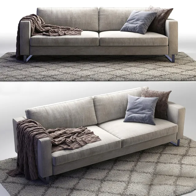 furniture – BoConcept Indivi sofa 2 3D Model