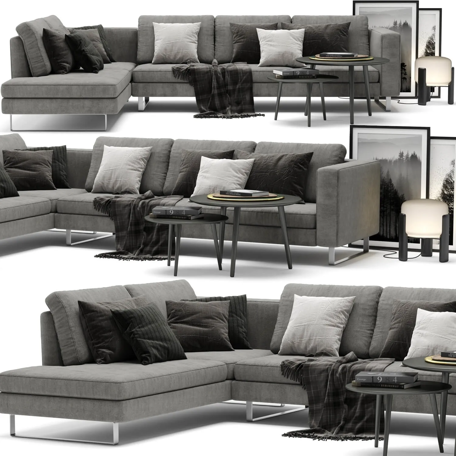 furniture – BoConcept Indivi Sofa B 3D Model