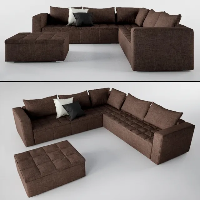 furniture – BoConcept Mezzo sofa 3D Model