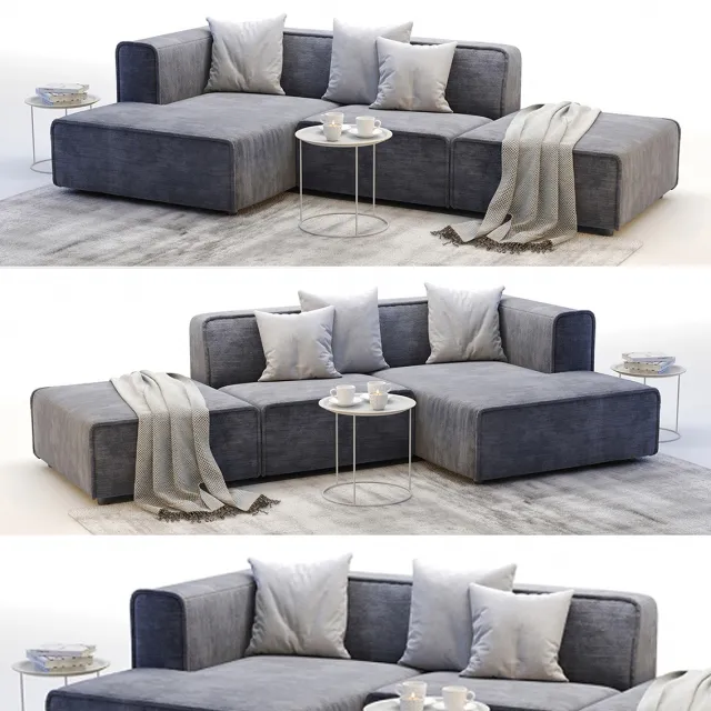 furniture – BoConcept_Carmo 3 Sofa 3D Model