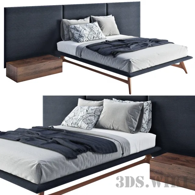 furniture – Bolzan bed 3D Model furniture – Bolzan bed 3D Model