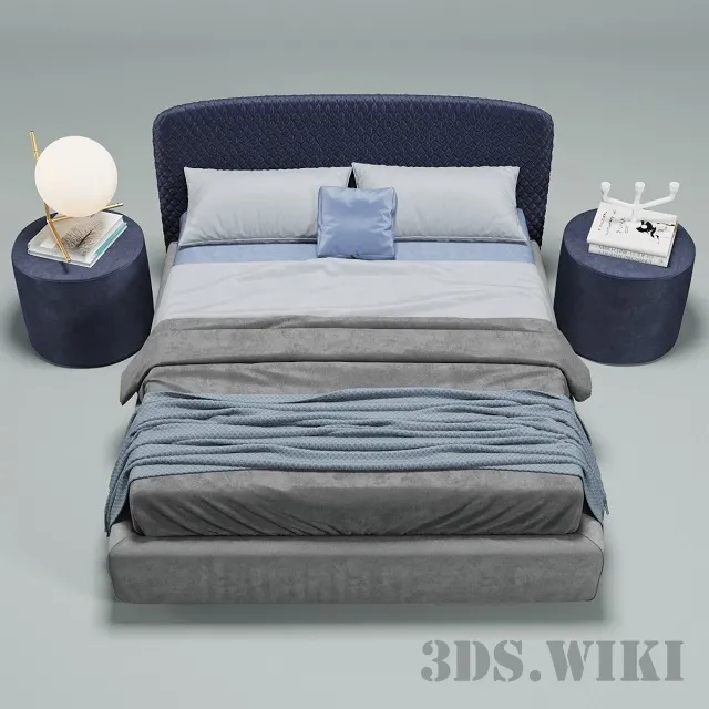 furniture – Bolzan Letti Corolle bed 3D Model furniture – Bolzan Letti Corolle bed 3D Model