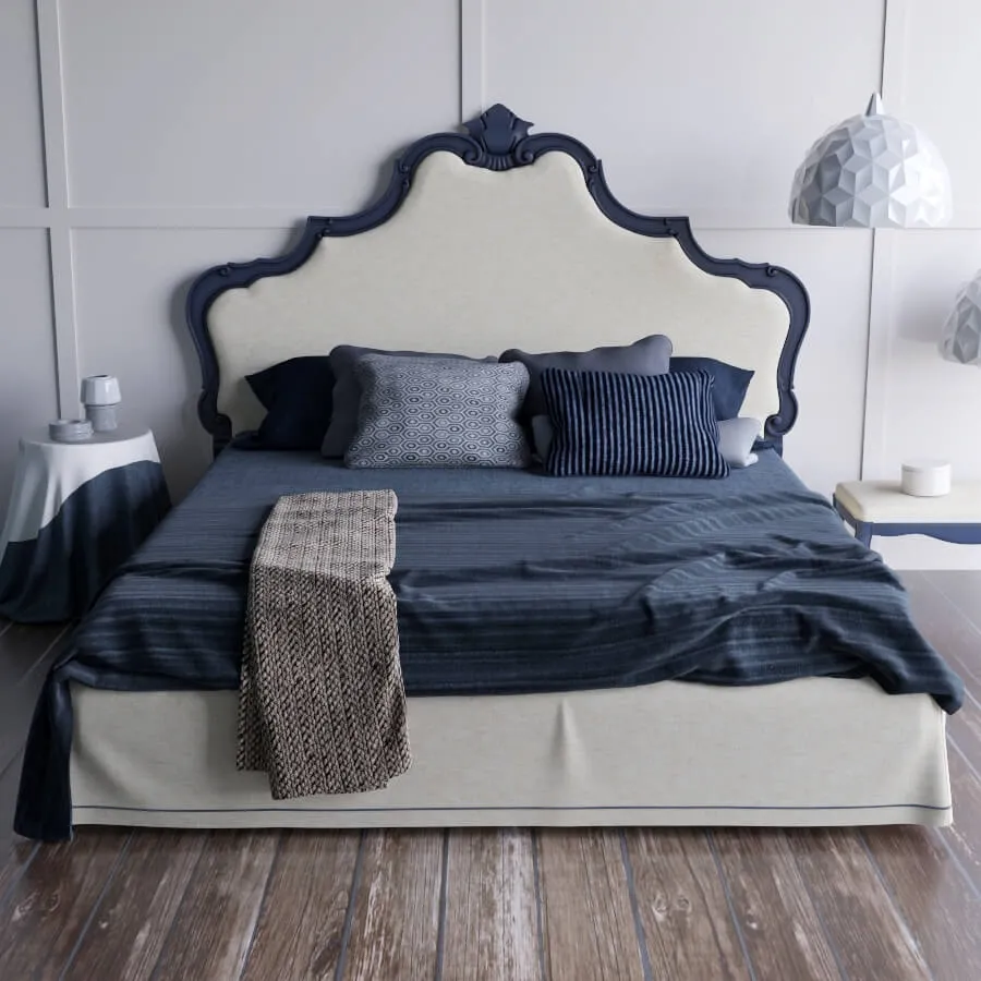 furniture – Bolzan_Letti_Chantal_Chic bed 3D Model