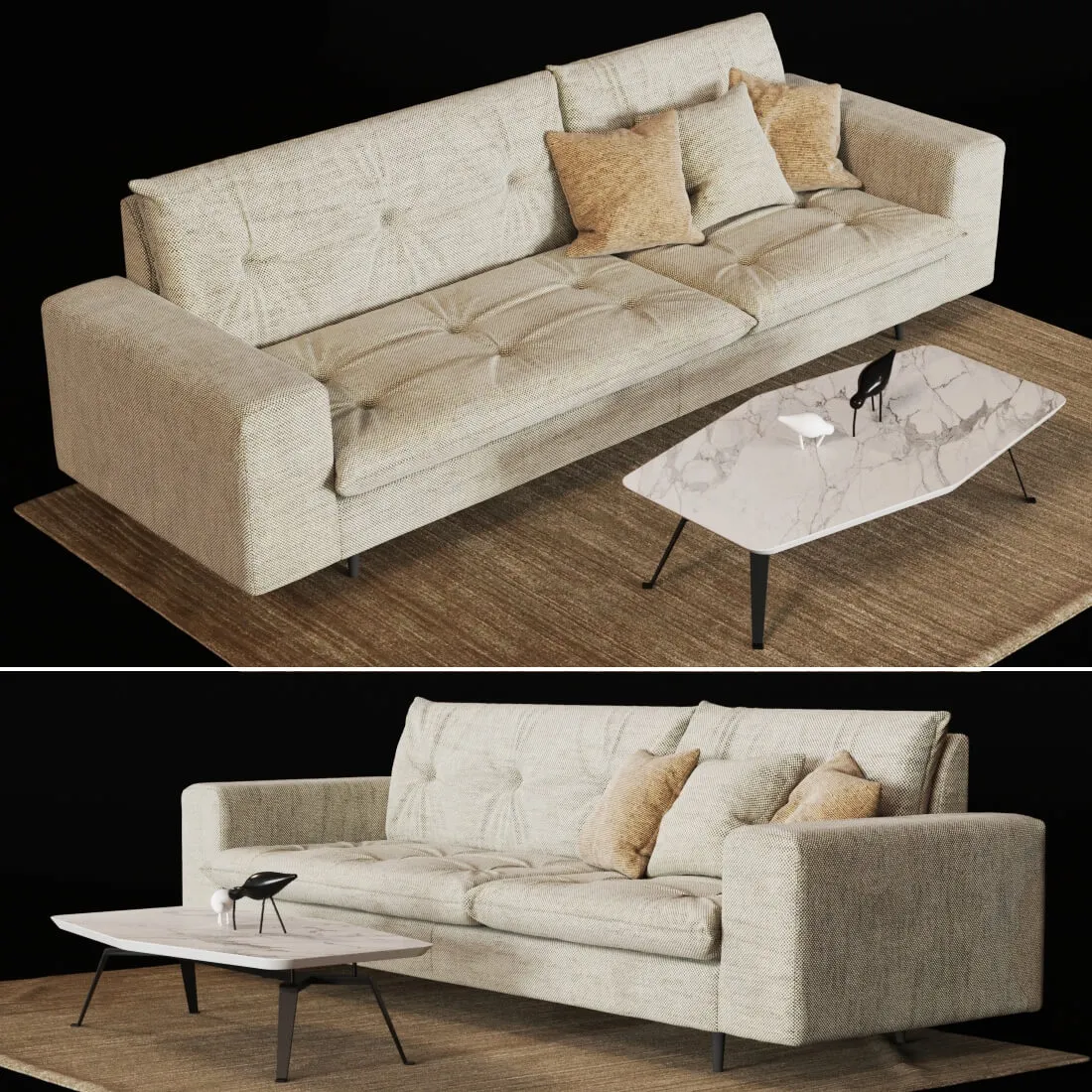 furniture – Bonaldo Avarit  Sofa 3D Model