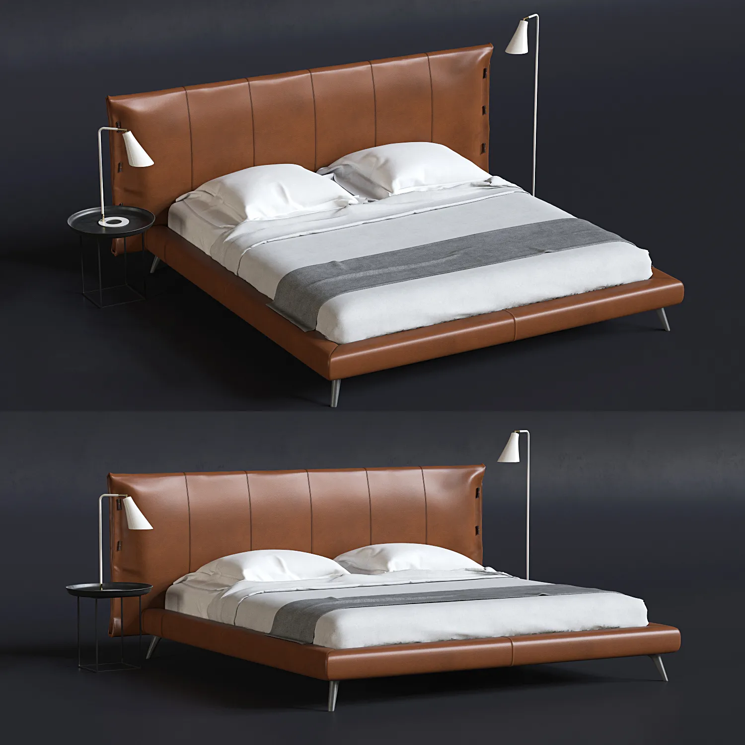 furniture – Bonaldo bed 021 3D Model furniture – Bonaldo bed 021 3D Model