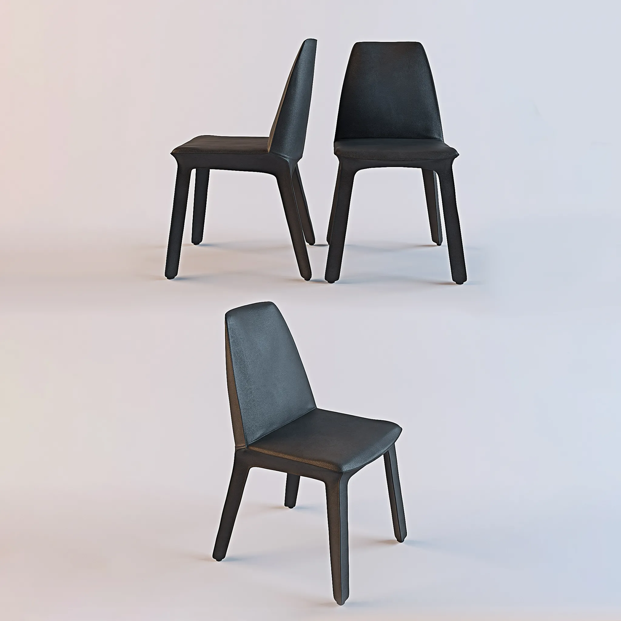 furniture – Bonaldo – Flute chair 3D Model