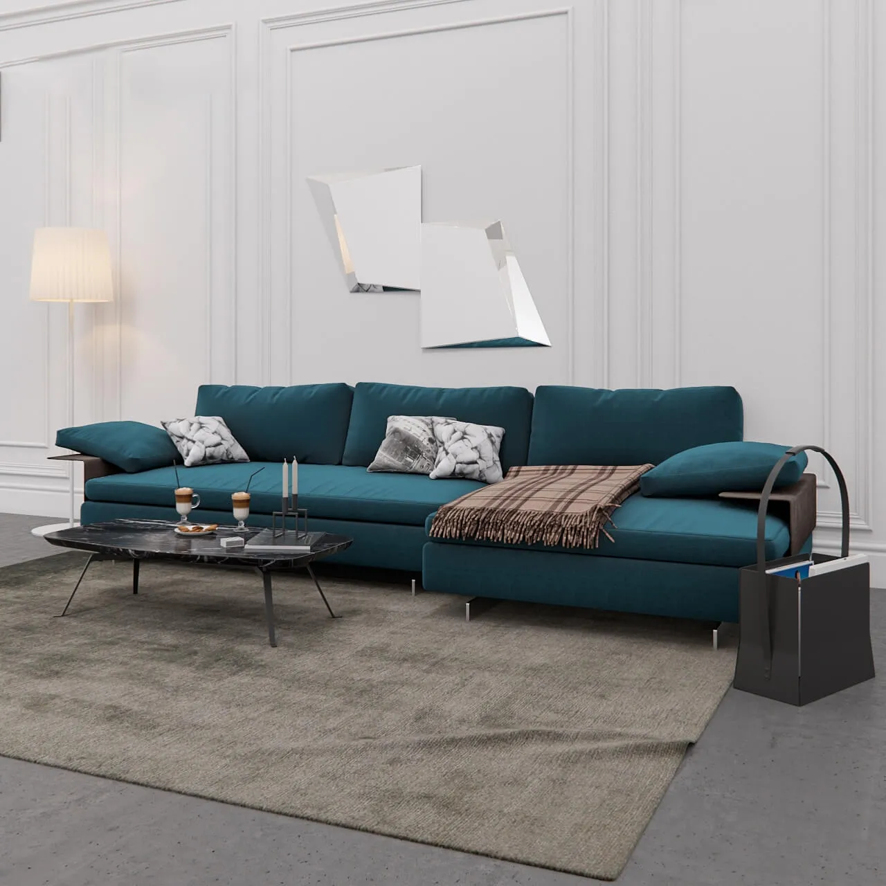 furniture – Bonaldo Gossip sofa 3D Model furniture – Bonaldo Gossip sofa 3D Model
