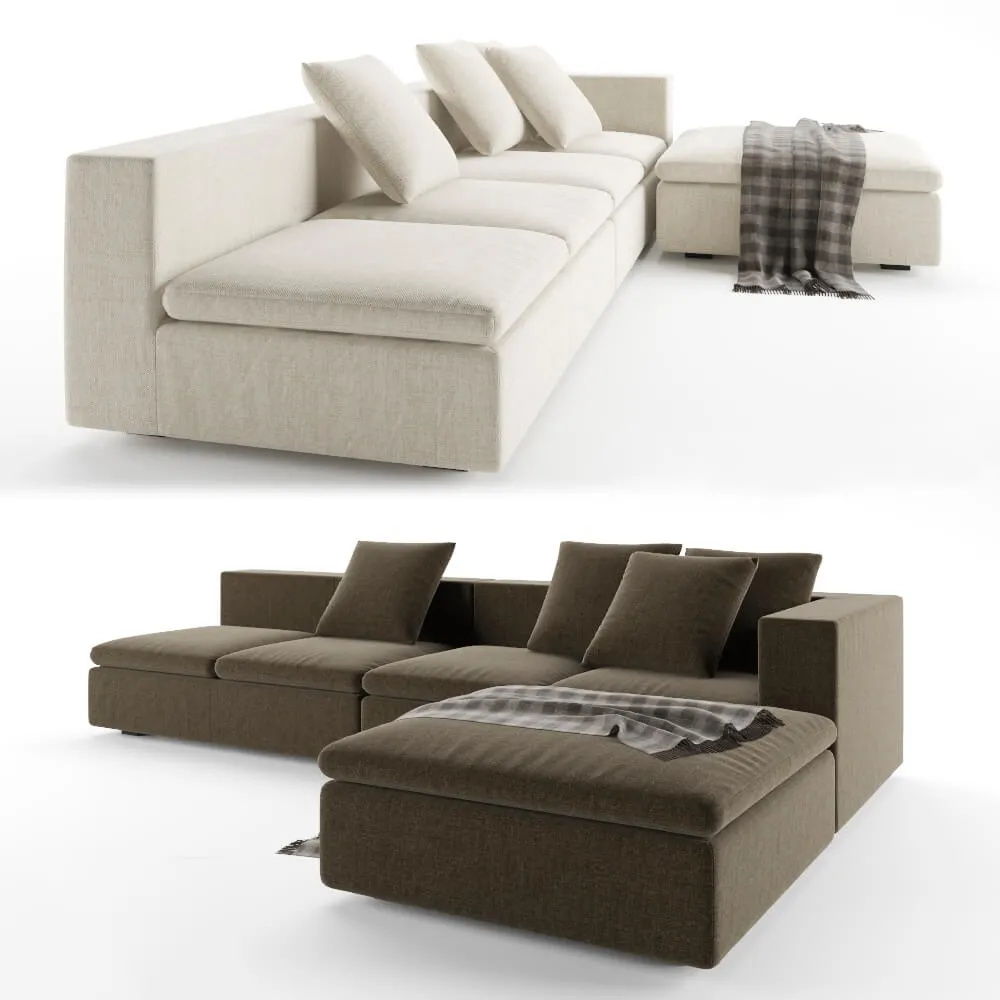 furniture – Bonaldo Land sofa 2 3D Model