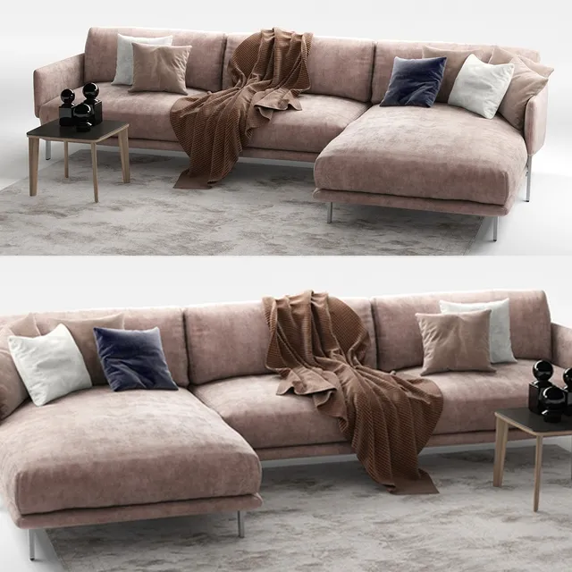 furniture – Bonaldo Structure sofa 3D Model