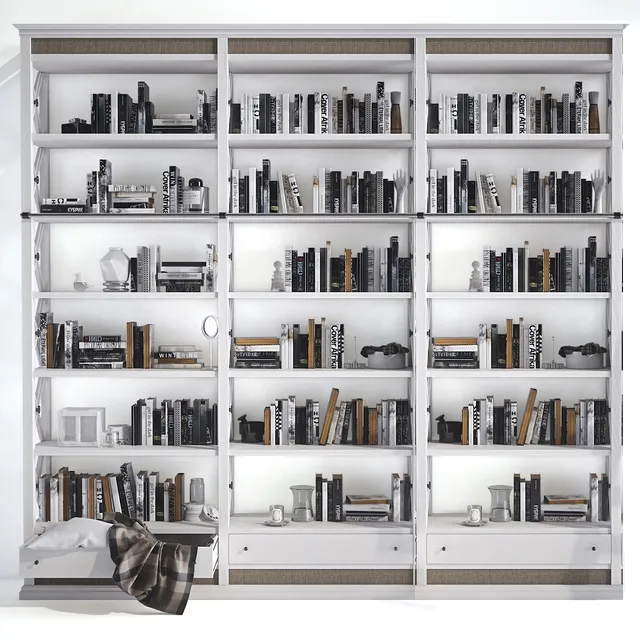 furniture – Bookcase 03 3D Model