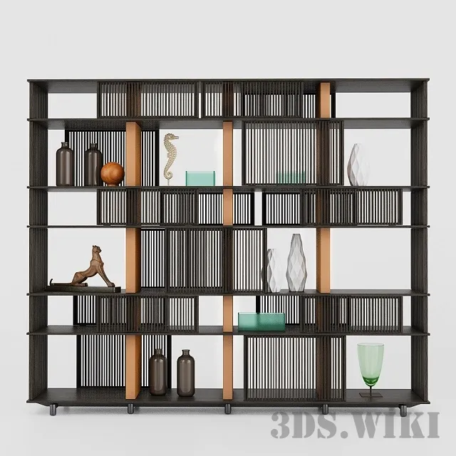 furniture – Bookcase Lloyd 3D Model furniture – Bookcase Lloyd 3D Model