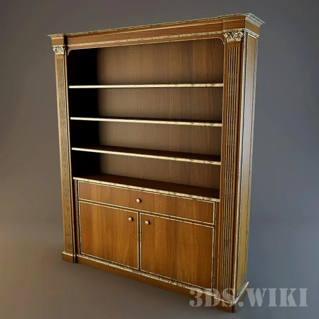furniture – Bookcase Scappini  Art 2232 3D Model