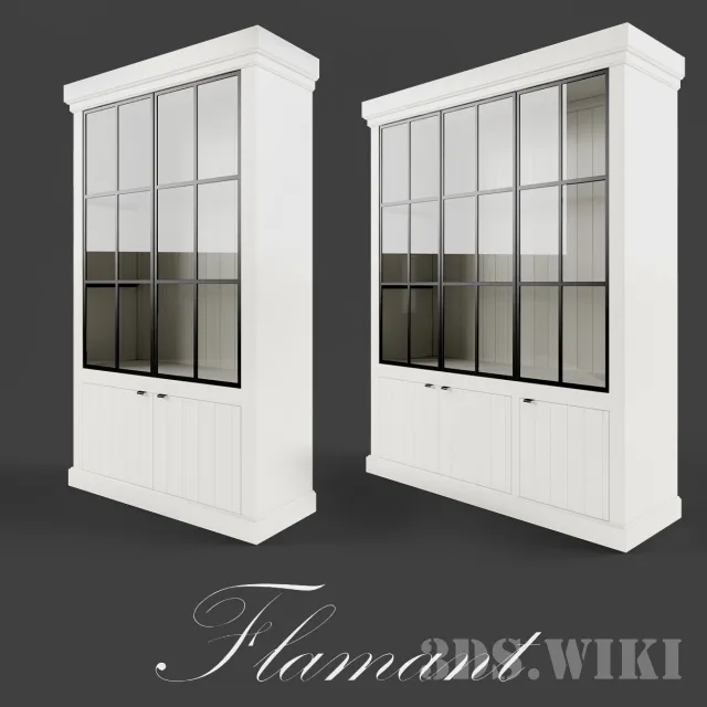 furniture – Bookcases Iron Jason 3D Model