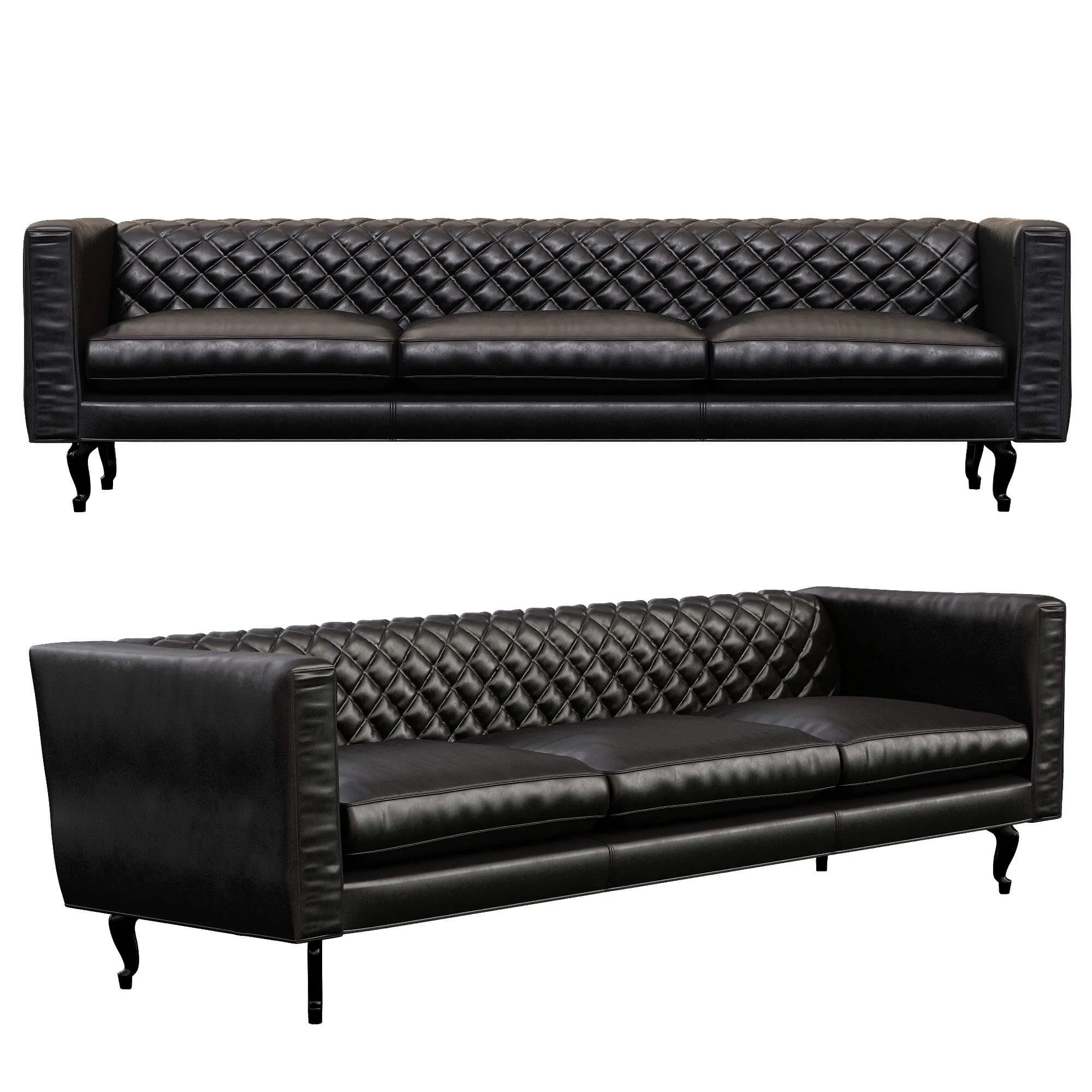 furniture – Boutique Leather sofa 3D Model
