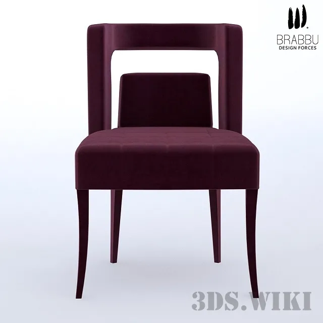 furniture – Brabbu Naj Dining Chair 3D Model