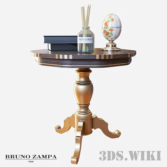 furniture – Bruno Zampa Venice side table 3D Model