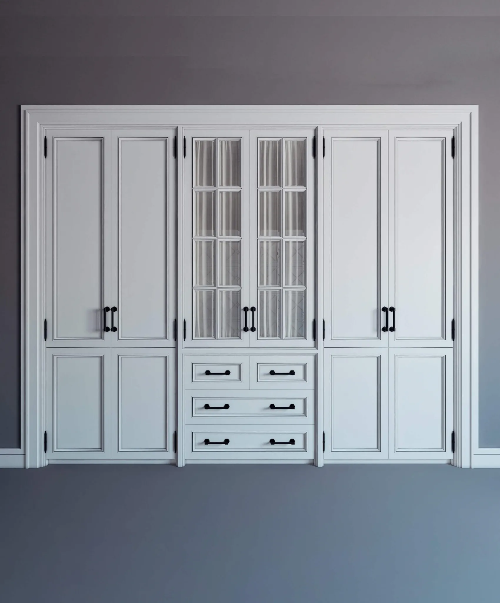 furniture – Built-in wardrobe 07 3D Model