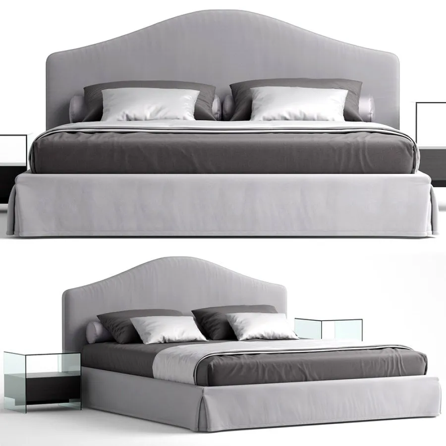 furniture – Busnelli bed Mayfair 3D Model furniture – Busnelli bed Mayfair 3D Model