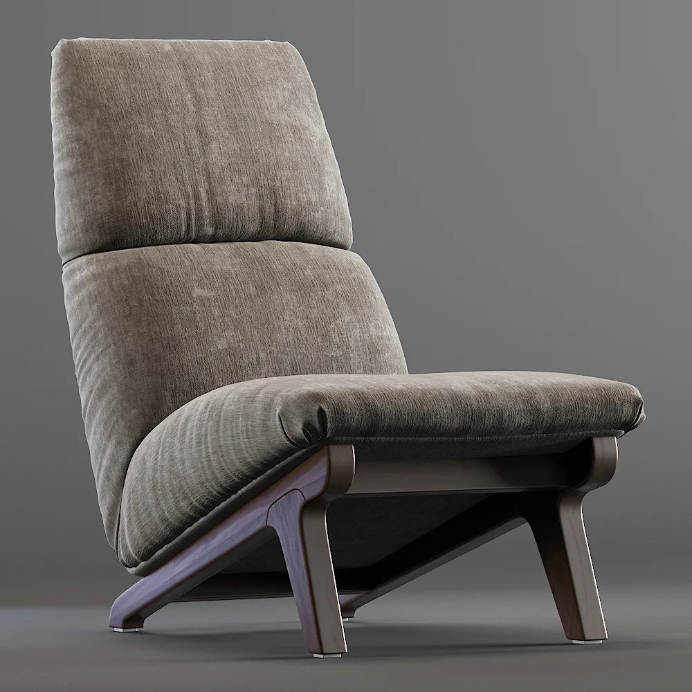 furniture – Busnelli Lisbeth armchair 009 3D Model