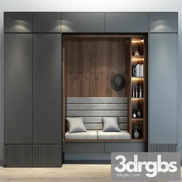 Furniture cabinet 0190 2 3D Model Download