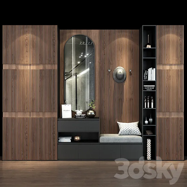 Furniture cabinet 0372 3D Model Furniture cabinet 0372 3D Model