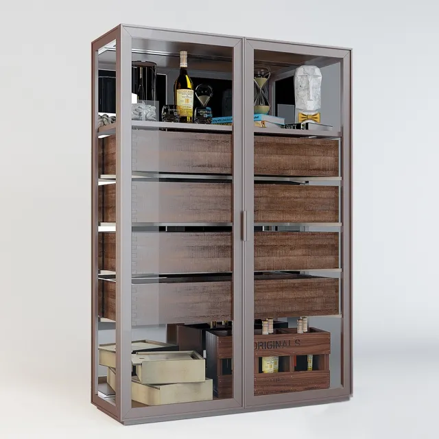 furniture – Cabinet – showcase Berger 3D Model