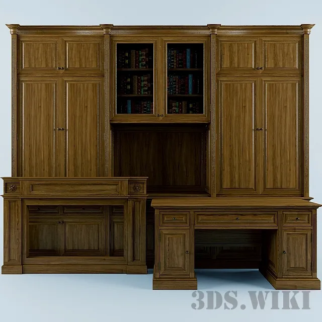 furniture – Cabinet Table and Fireplace Facing 3D Model furniture – Cabinet Table and Fireplace Facing 3D Model