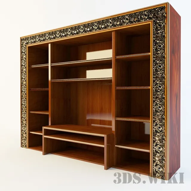 furniture – Cabinet with TV niche 3D Model furniture – Cabinet with TV niche 3D Model