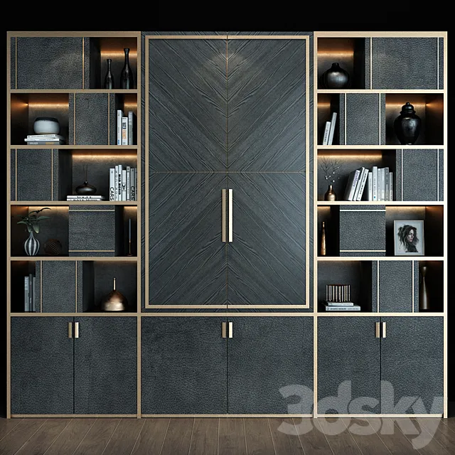 Furniture Cabinet_ 079 3D Model