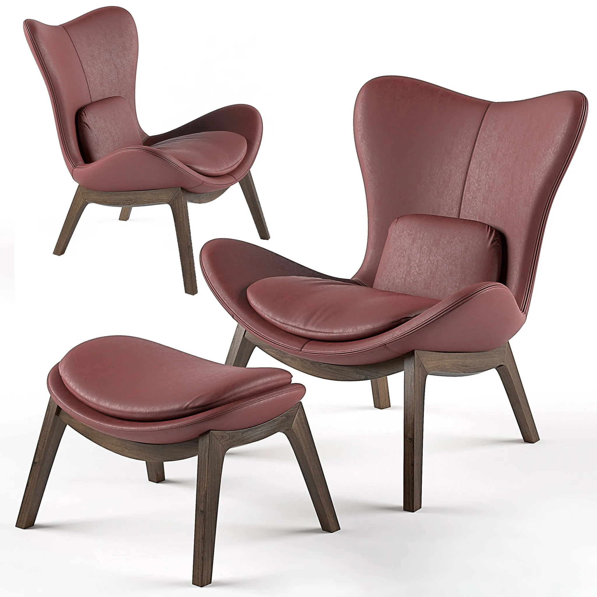 furniture – Calligaris armchair 005 3D Model