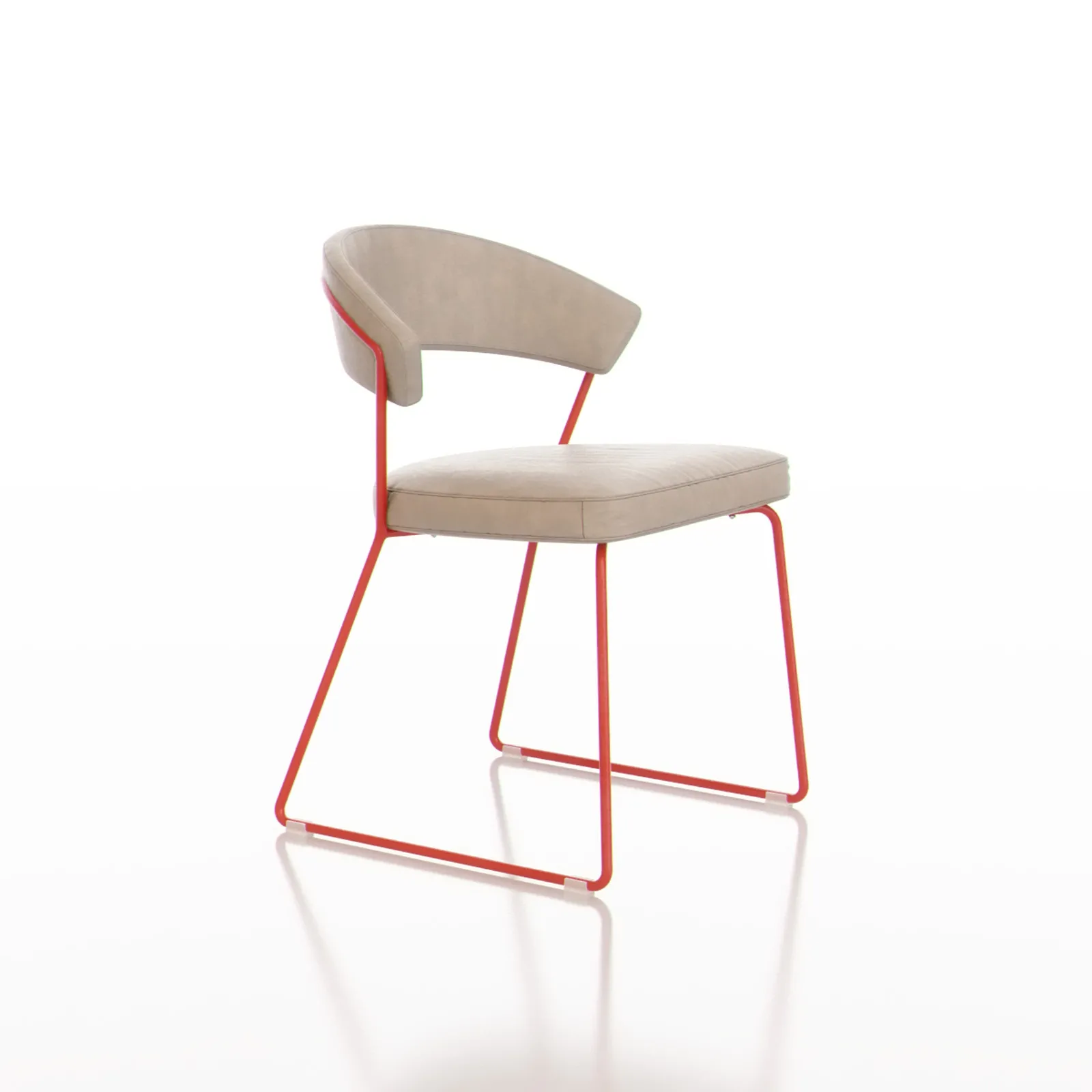 furniture – Calligaris New York metal chair CS1022 3D Model