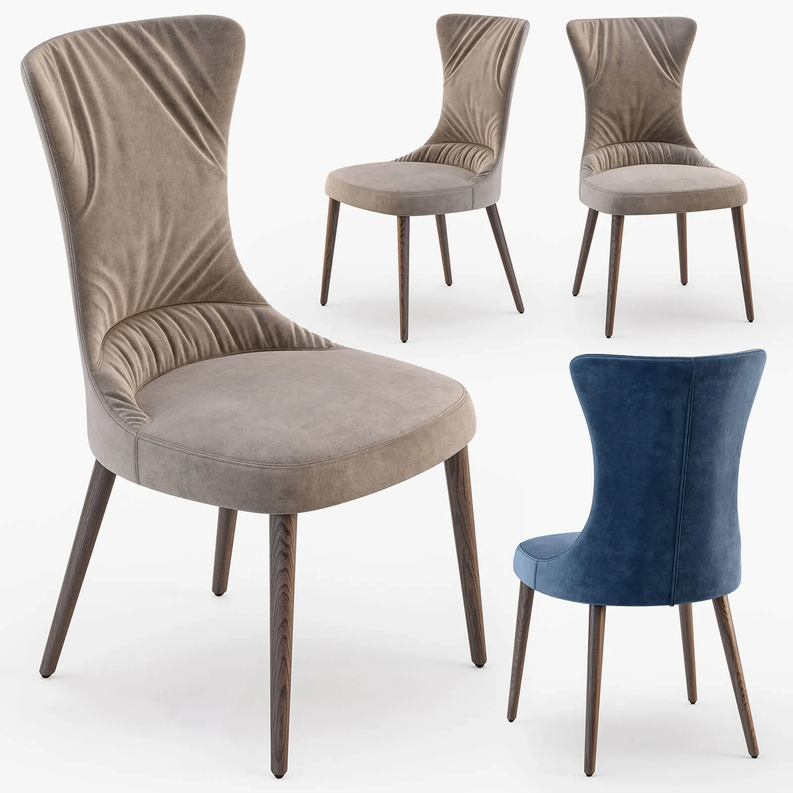furniture – Calligaris Rosemary chair 3D Model