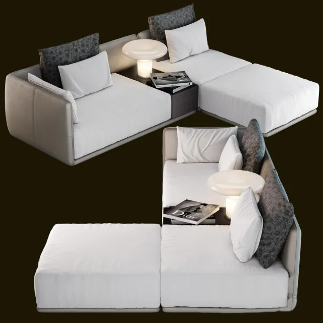 furniture – Camerich LA Elan Sectional 3D Model furniture – Camerich LA Elan Sectional 3D Model