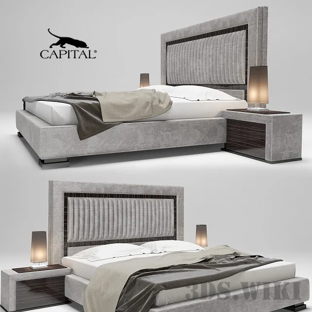 furniture – Capital bed 3D Model furniture – Capital bed 3D Model