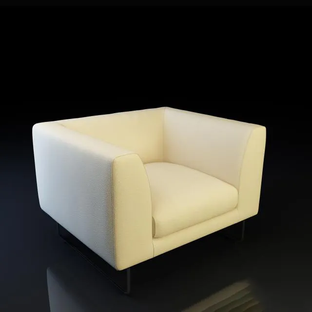 furniture – Cappellini Elan armchair 02 3D Model