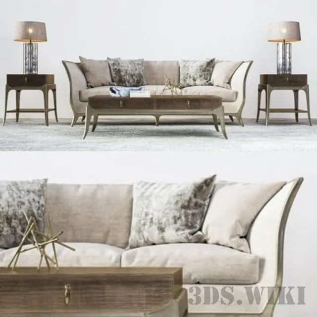 furniture – Caracole composition Avondale 3D Model