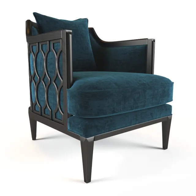 furniture – Caracole The Bee’s Knees armchair 3D Model