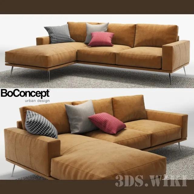 furniture – Carlton Sofa – BoConcept 3D Model
