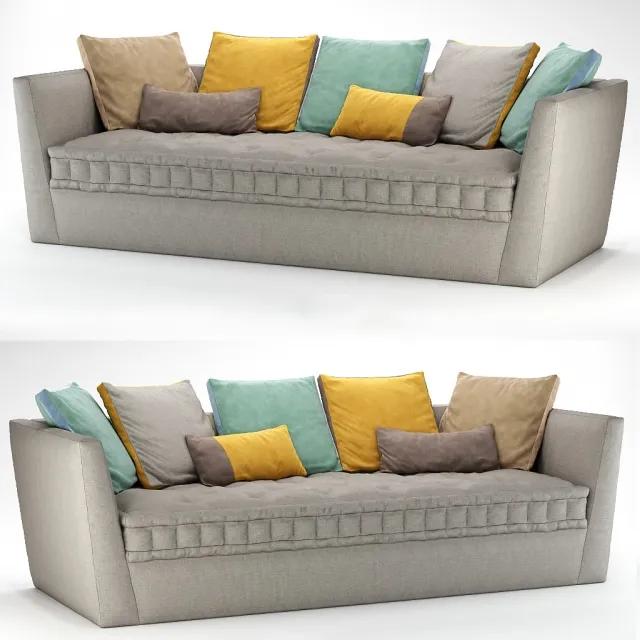 furniture – Carpe Diem sofa by Roche Bobois 3D Model furniture – Carpe Diem sofa by Roche Bobois 3D Model