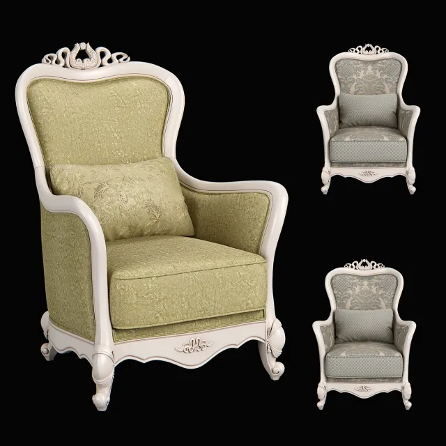 furniture – Carpenter armchair  750x850x1110 230 3D Model