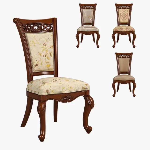 furniture – Carpenter dining chair A 573x680x1055_230_1 3D Model