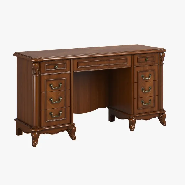 furniture – Carpenter dresser table a with two pedestals 1500x500x782 3D Model furniture – Carpenter dresser table a with two pedestals 1500x500x782 3D Model