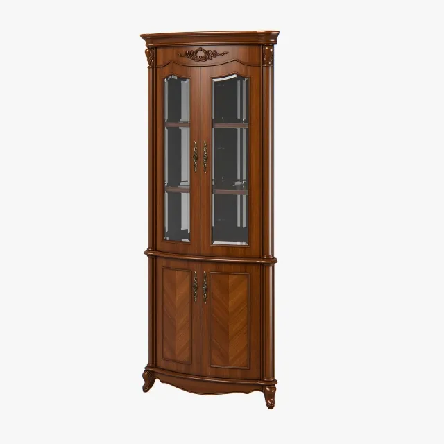 furniture – Carpenter high corner cabinet 3D Model