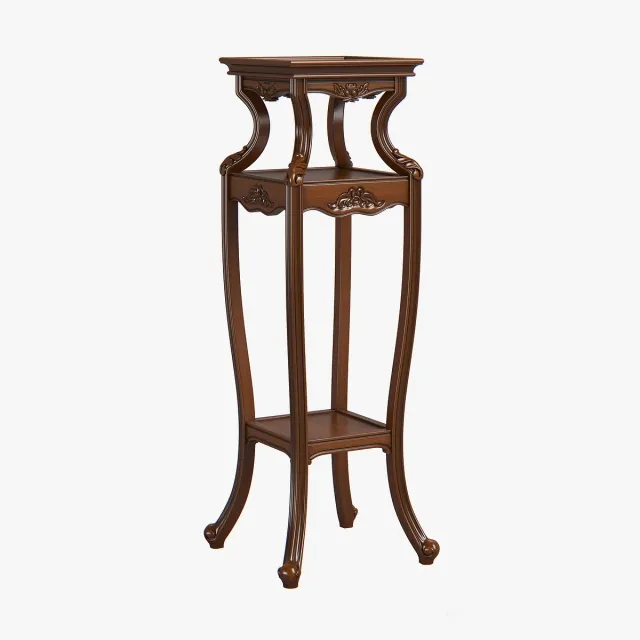 furniture – Carpenter high flower stand 330x330x1100 3D Model