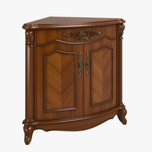 furniture – Carpenter Low Corner Cabinet 3D Model furniture – Carpenter Low Corner Cabinet 3D Model