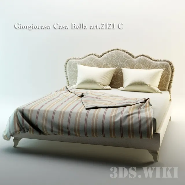 furniture – Casa Bella bed – Art.2121 3D Model furniture – Casa Bella bed – Art.2121 3D Model