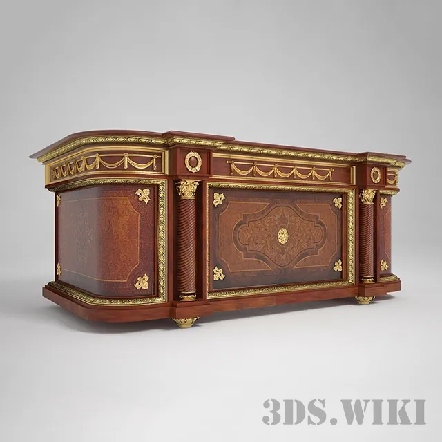 furniture – Casperini office desk 3D Model