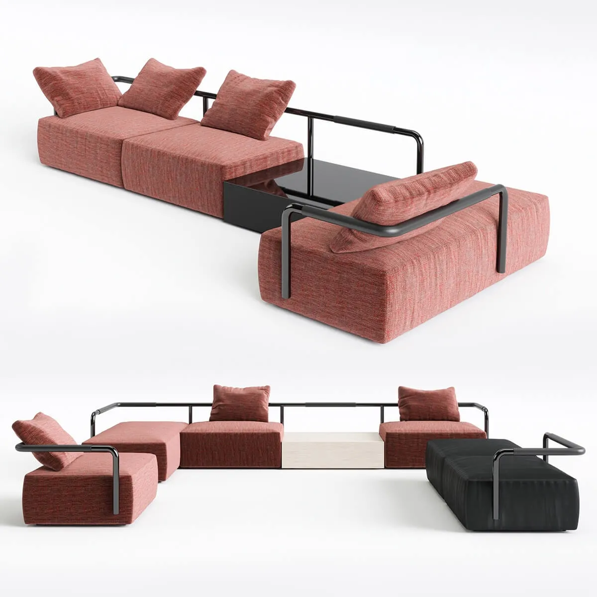 furniture – Cassina 503 soft props 3D Model furniture – Cassina 503 soft props 3D Model