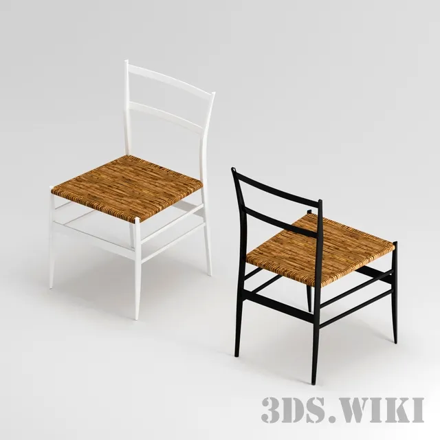 furniture – Cassina 699 Superleggera 3D Model furniture – Cassina 699 Superleggera 3D Model